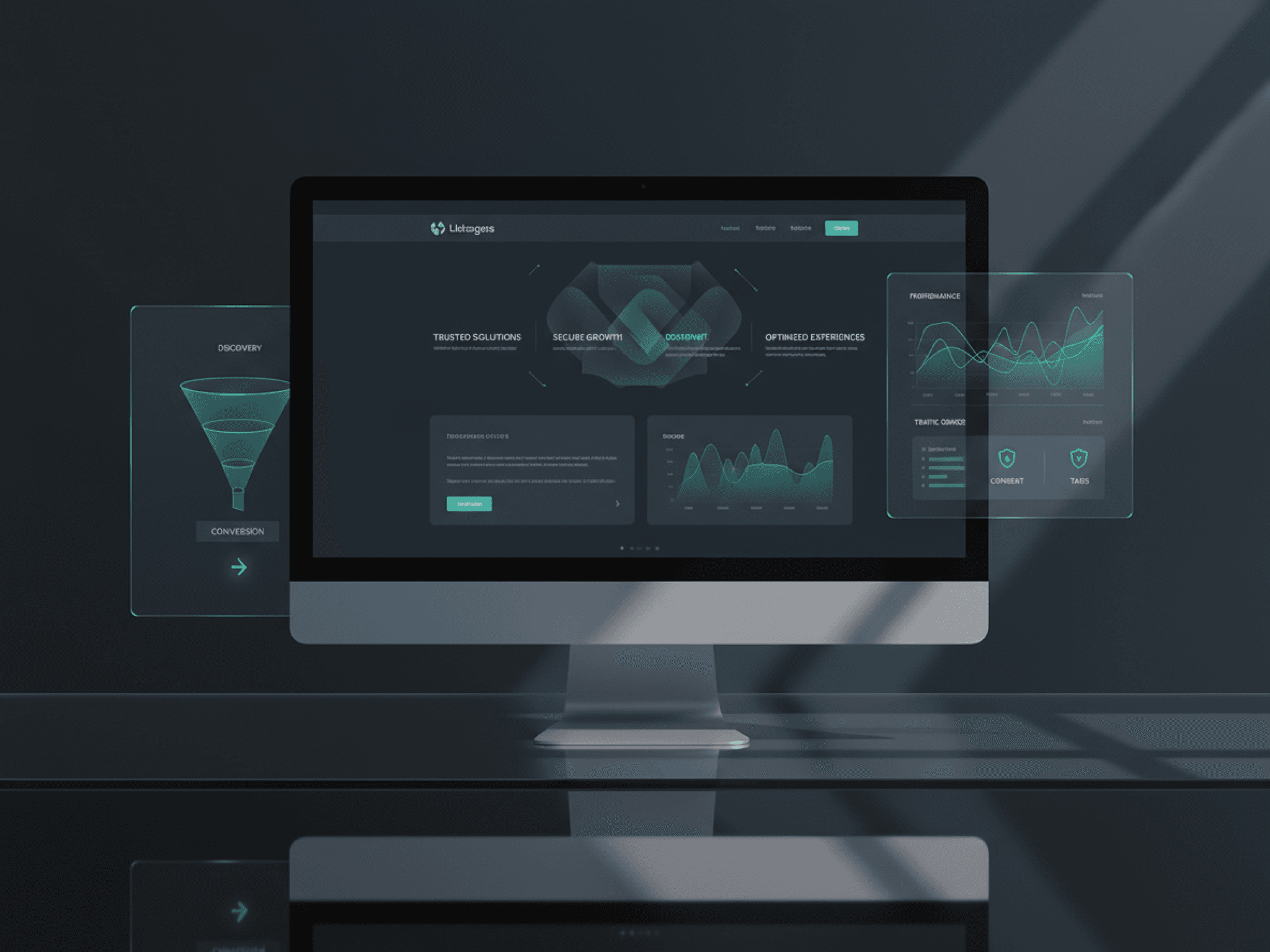 Dönüşüm odaklı destekleyici illüstrasyon